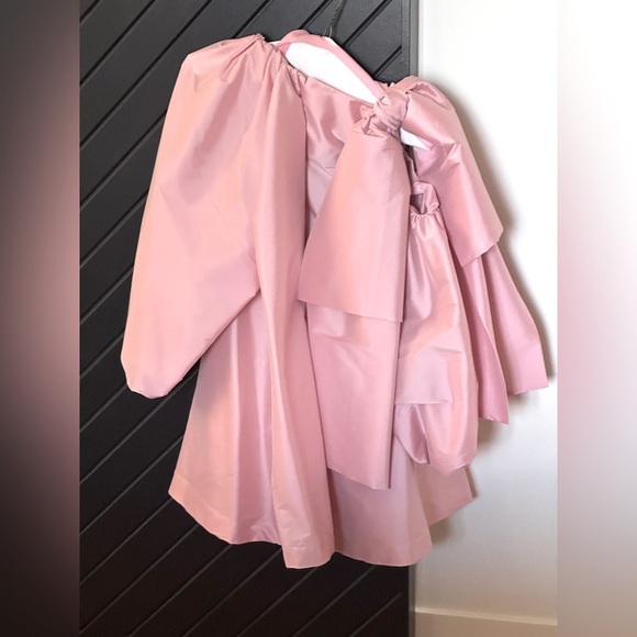 Bernadette bow shoulder short dress. Size FR 34(US size 2). Worn only once!! - Picture 5 of 6